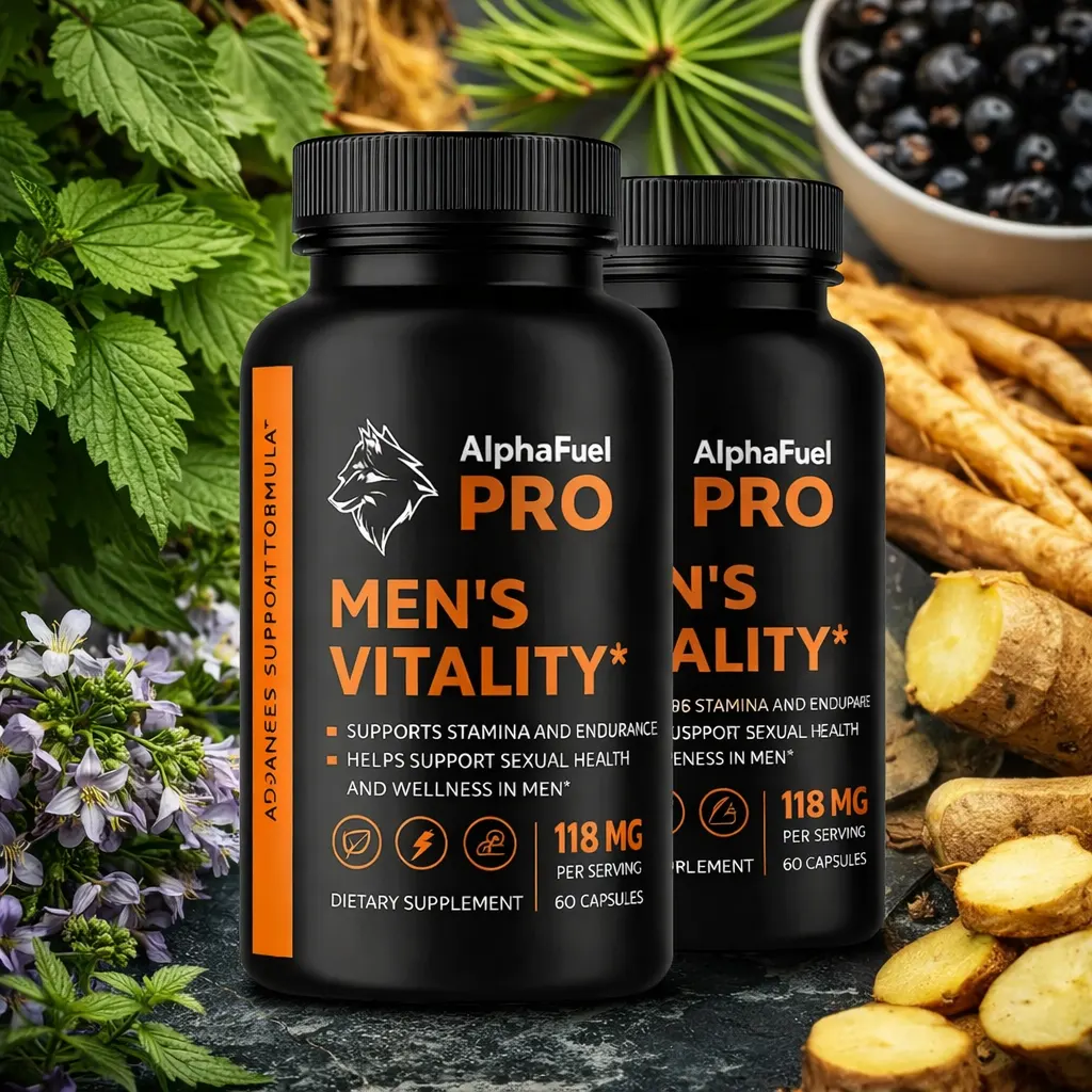 AlphaFuel Pro Male Vitality Supplement